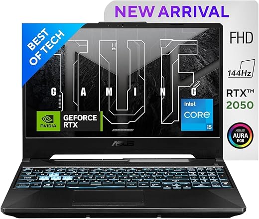 ASUS TUF F15 Gaming Laptop 144Hz