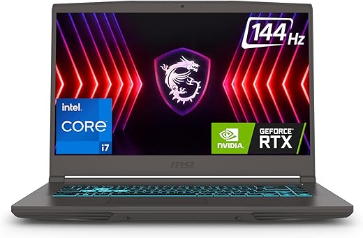 MSI Thin 15 Gaming Laptop - i7, RTX 2050