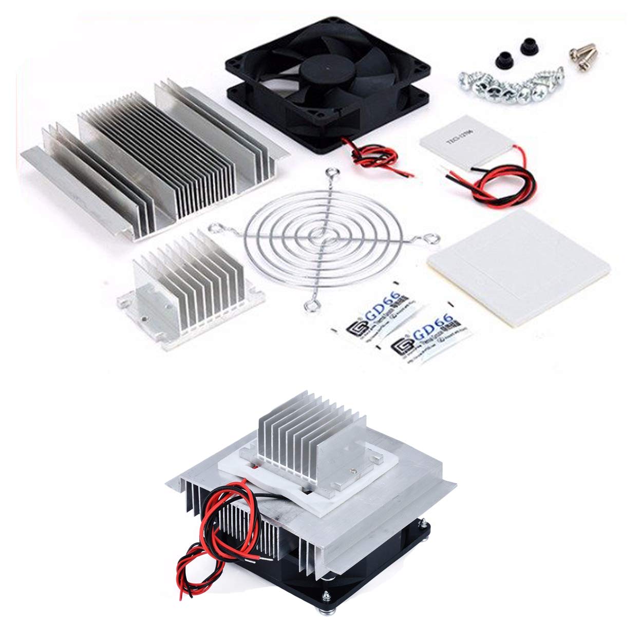 Robocraze 12V Peltier Cooling Kit